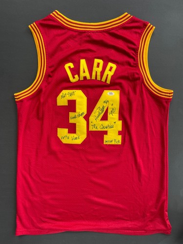 Austin Carr Signed Autographed Cleveland Cavaliers Jersey Mr.Cavalier Psa/Dna - Picture 4 of 5