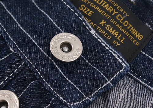 Men New Wide-leg Striped Jeans Loose Railway Overalls Motorcycle Casual Overalls - Bild 13 von 17