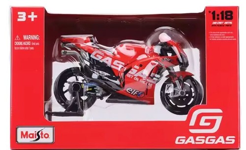 Maisto 36392F KTM RC16 #37 'GasGas Factory' MotoGP 2023 - Fernandez 1/18 Scale - Picture 3 of 3