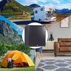 12V / 110V Portable Refrigerator Silent Truck Travel RV AC/DC Fridge ...