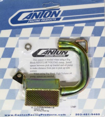 Canton 18-365 Oil Pan Pickup for Oil Pan 16-364/18-366 Big Block Chevy