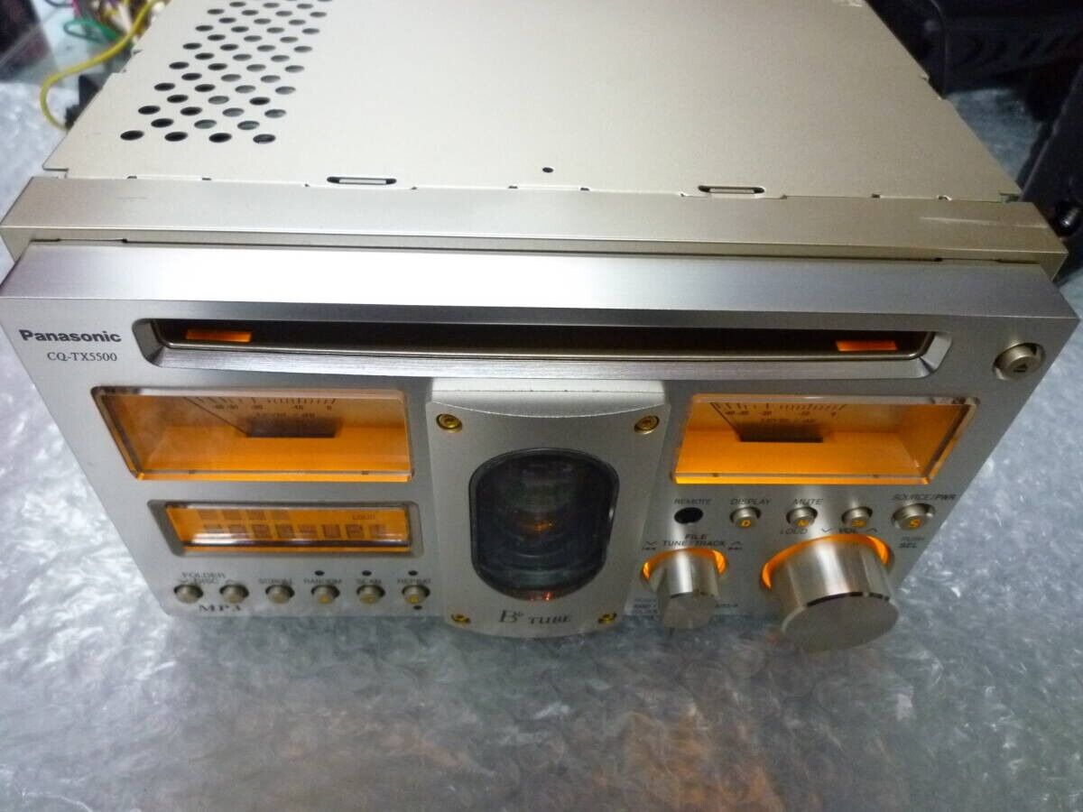 Panasonic CQ-TX5500D Vacuum Tube Car Audio 2DIN CD/MP3 Rare Panasonic CQ-TX5500D Vacuum Tube Car Audio 2DIN CD/MP3 Rare