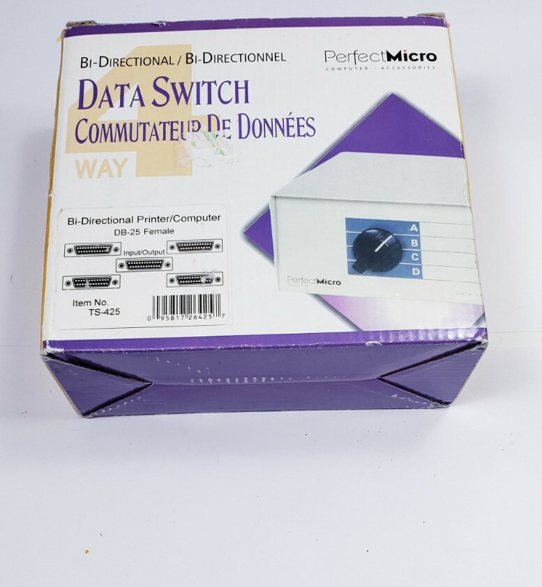 PerfectMicro Data Transfer Switch Bi-directional Data Switch | eBay