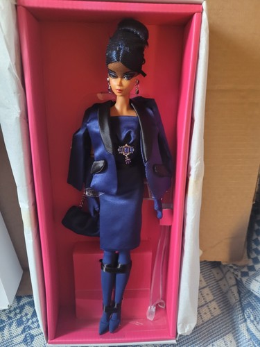 Barbie Sapphire 65th Anniv. Silkstone Doll HRM60 New