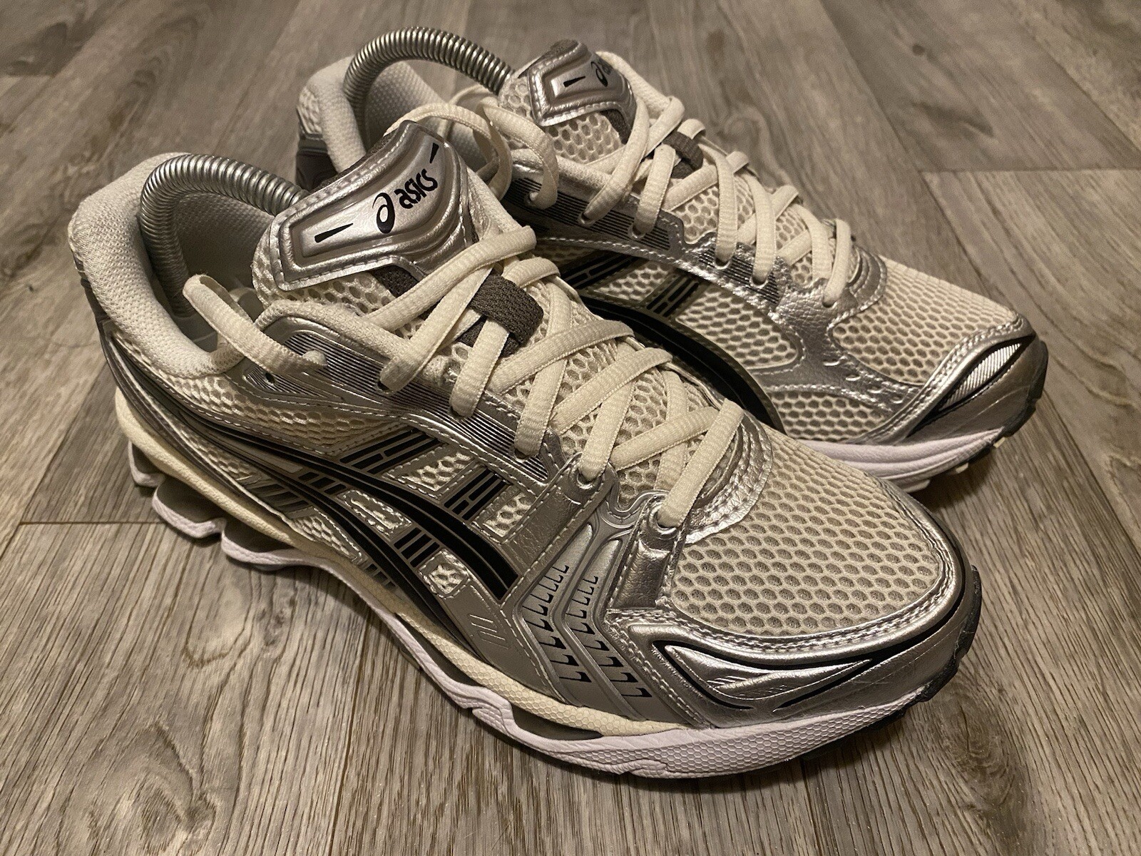 Size 7.5 - ASICS Gel Kayano KITH JJJJound 14 Silver Cream