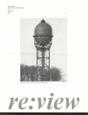 re:view THE FRIENDS OF PHOTOGRAPHY - newsletter 1988 January 