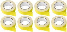  8 Rolls Rockville Pro Audio/Stage Wire ROCK GAFF Yellow Gaffers Tape 2"x100 Ft