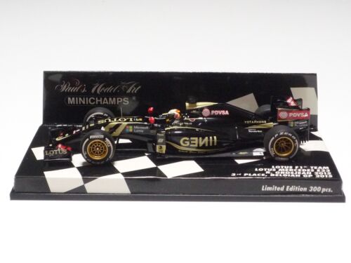 Minichamps 1:43 Lotus Mercedes E23 R. Grosjean Belgian GP 2015