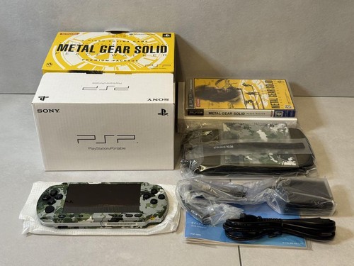 PSP Metal Gear Solid Peace Walker Paquete Premium Consola Caja Completa NUEVO - Imagen 3 de 7