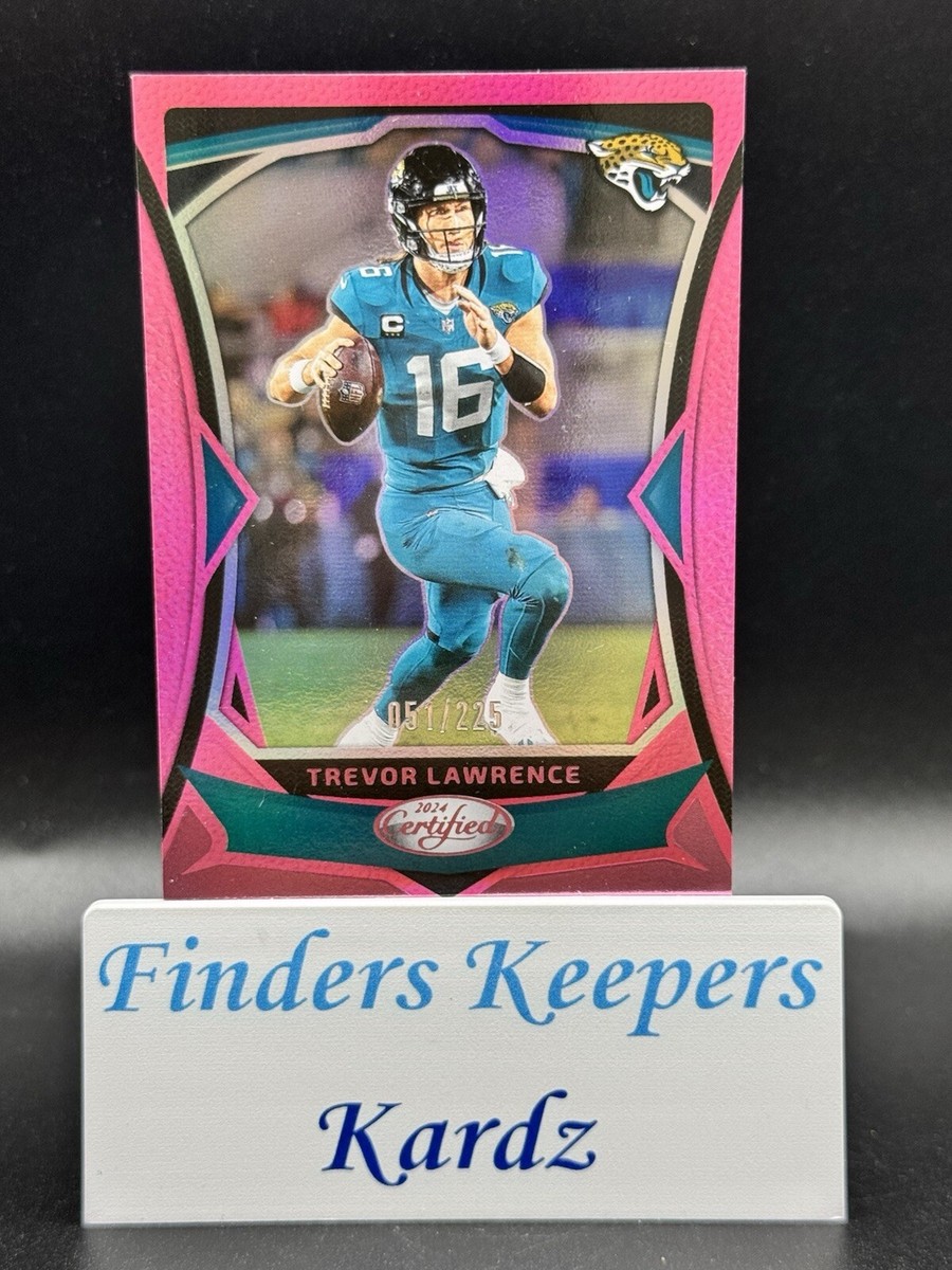 2024 Certified Football PINK TREVOR LAWRENCE #51/225~JAGUARS | eBay