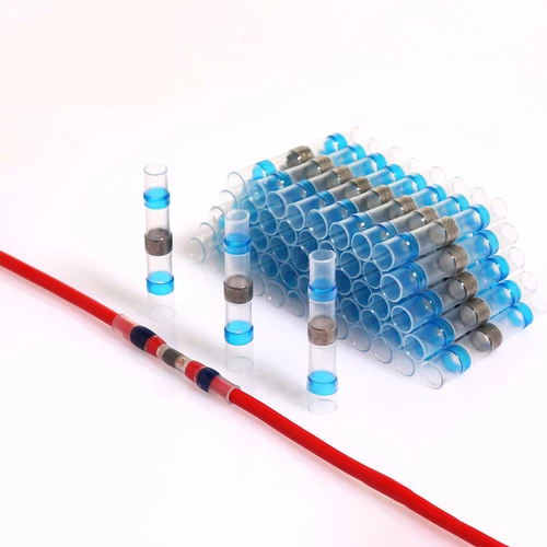 100-1000 x Lötverbinder Schrumpfverbinder Sortiment Stoßverbinder Kabelverbinder - Bild 18 von 19