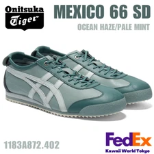 Onitsuka Tiger MEXICO 66 SD OCEAN HAZE/PALE MINT 1183A872 402 New! 