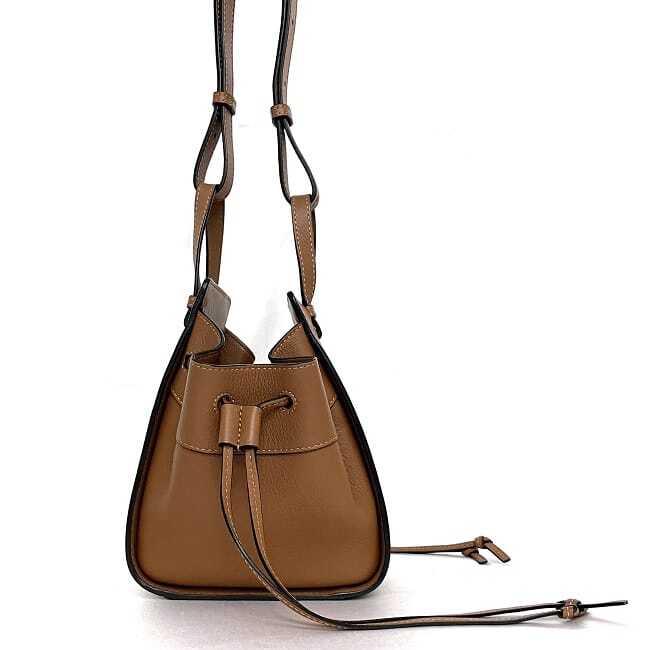 LOEWE ショルダーバッグ 314.30.V07 LOEWE Shoulder Bag Hammock Mini Brown Anagram 314.30.V07 f