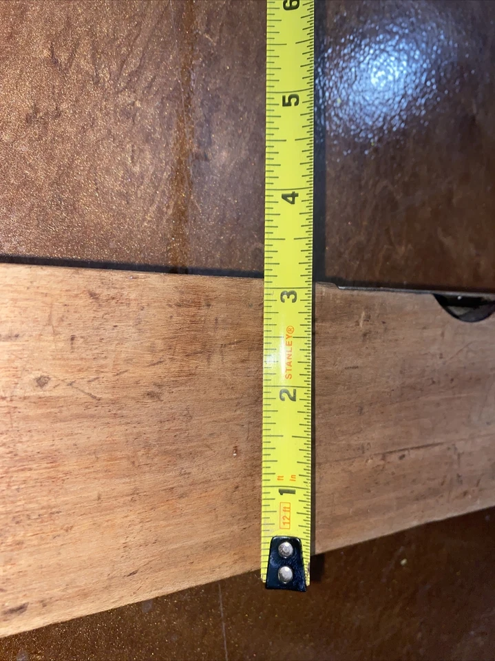 WOODEN LEVEL THE C-S CO PINE MEADOW CONN USA BRASS, MAHOGANY ANTIQUE Works Great - Image 3 of 4