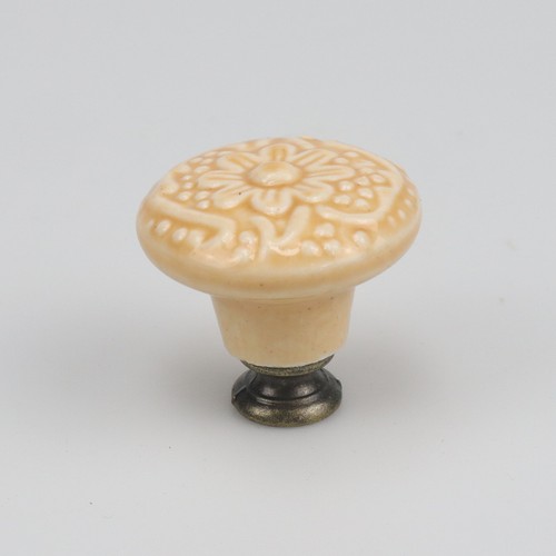 10PC Flower Ceramic Cabinet Pull Knobs Handles Wardrobe Drawer Pull Decor - Picture 17 of 24
