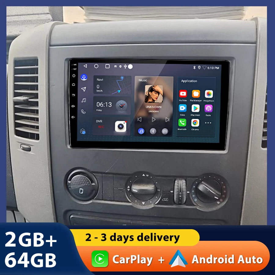 JUNSUN For 2006-2017 Mercedes-Benz Sprinter W906 Radio Stereo Android GPS Carplay WIFI
