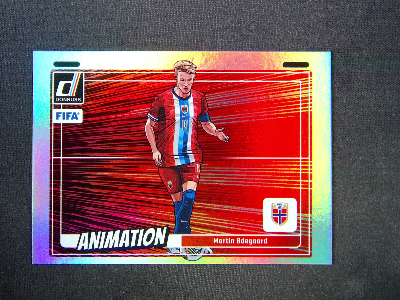 2024-25 Panini Donruss Martin Odegaard #14 Animation Case Hit SSP