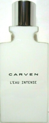 CARVEN L'EAU INTENSE EAU DE TOILETTE SPRAY FOR MEN 1.66 Oz / 50 ml