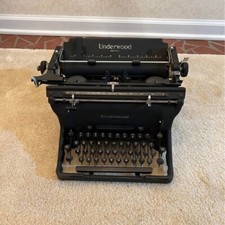 Vintage 1920s Underwood Standard No. 5 Typewriter. Great Condition! thumbnail