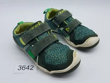 PLAE Ty Boy's Size 12.5 Comfort Running Shoes Green Yellow