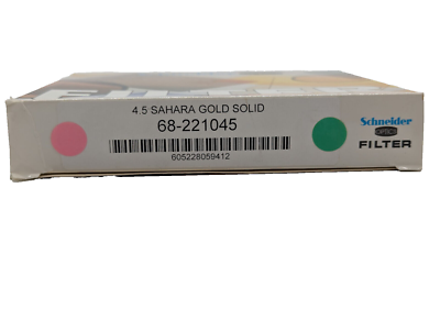 Filtre Optique Schneider Optics 4.5 Plat Transparent – Neuf, MPN 68-120045