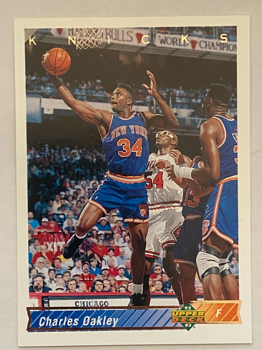1992 Upper Deck Charles Oakley New York Knicks #302 | eBay