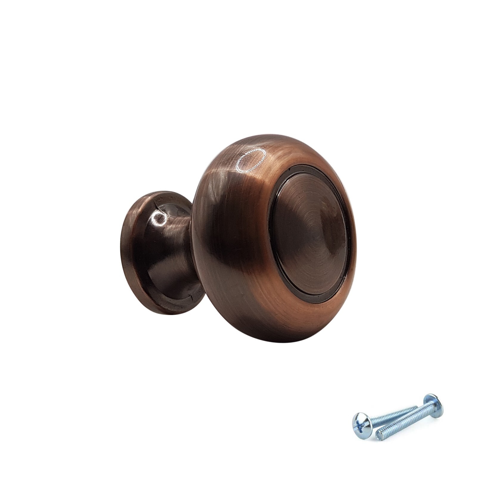 Antique Copper Kitchen Cabinet Door Knob Handles Cupboard Drawer Furniture Pull