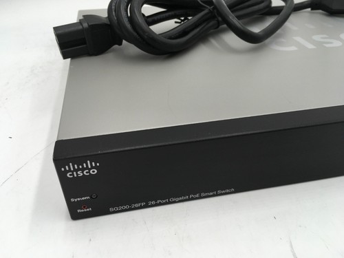 Cisco SG200-26FP Small Business 26-Port Gigabit Ethernet Network Switch - Picture 2 of 4