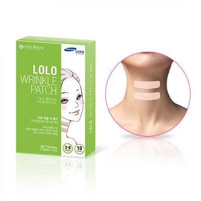 LOLO Wrinkle Patch For Neck 2 Patches x 10set