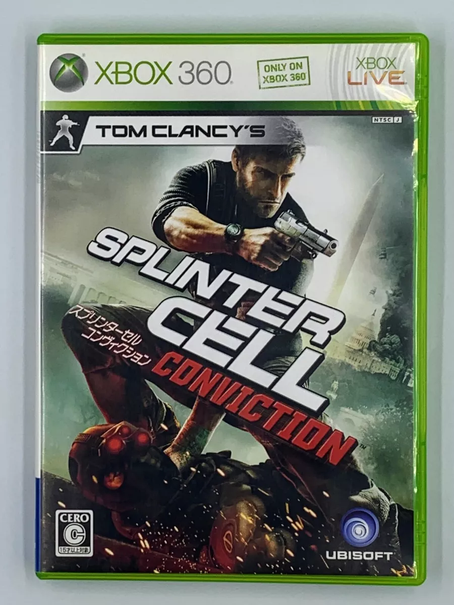 Tom Clancy's Splinter Cell: Conviction XBOX 360 Japan Import US Seller