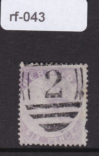 Bermuda NUMERAL CANCELS on QV stamps sold singly - 90 items - Picture 44 of 93