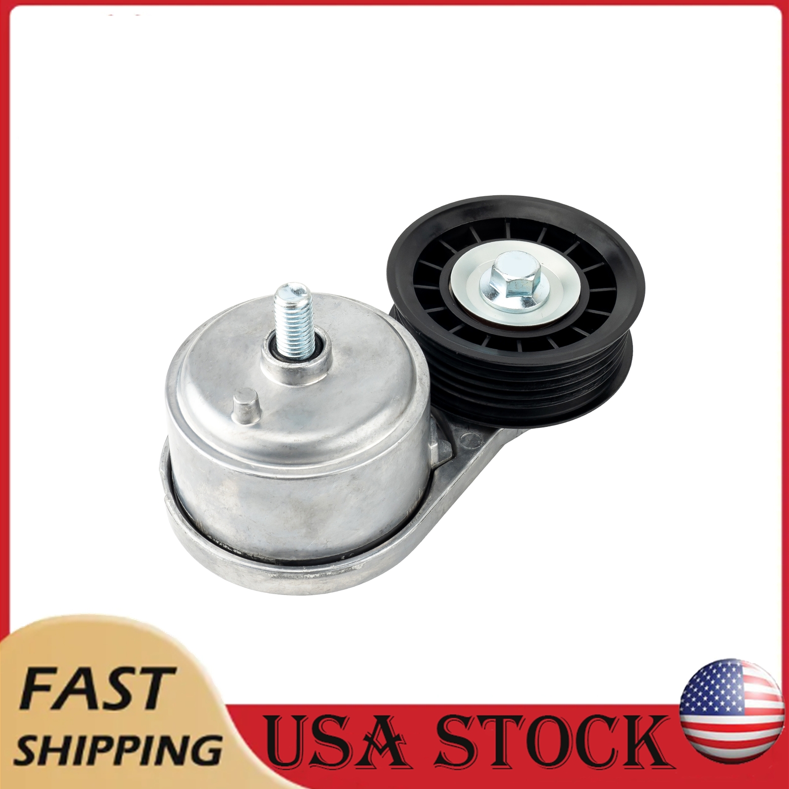 1996-2005 Chevy Blazer Belt Tensioner Assembly with Pulley 38103-image