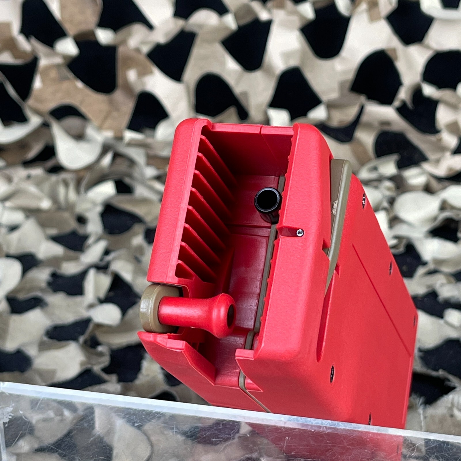 NEW Sentinel Gear 1500 Round Side Winding Airsoft Speed Loader - Red | eBay