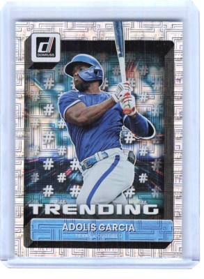 2022 Panini Donruss - Trending Vector #T-9 Adolis Garcia