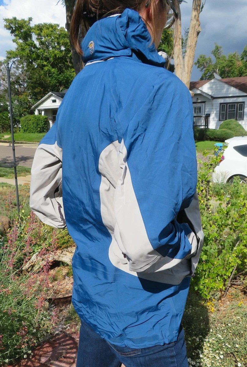 Mountain Hardwear Conduit Parka Jacket Shell Blue/Grey Men’s Small
