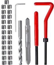 30-Piece M6 Thread Repair Insert Kit - Stainless Steel Helicoil Tool Set