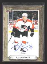 2025 Upper Deck Engrained Beehive Signatures R.J. Umberger #BH-RU