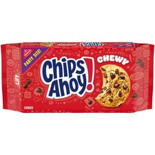 NEW CHIPS AHOY Chewy Chocolate Chip Cookies, Party Size, 26 oz Pack of 1 