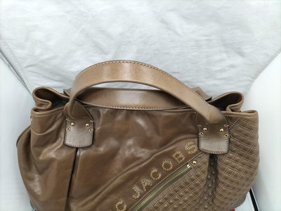 Marc Jacobs Vintage Y2K Hand bag Brown Leather Handbag Used for