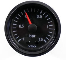 Ladedruckanzeige VDO 52mm -1 bis 1,5 bar LDA ...