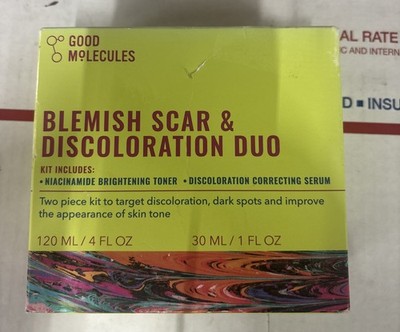 Good Molecules Blemish Scar Discoloration Duo Niacinamide Toner And Serum Set