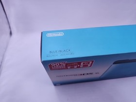 Nintendo 3DS XL Blue & Black 4GB Memory CIB w/ Manual + Charger Tested & Working