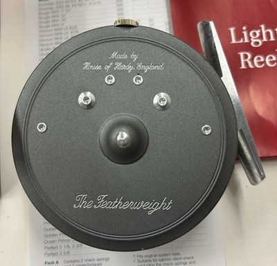 リール House of Hardy The Featherweight hardy House of Hardy “The Featherweight” Fly Fishing Reel, w/box