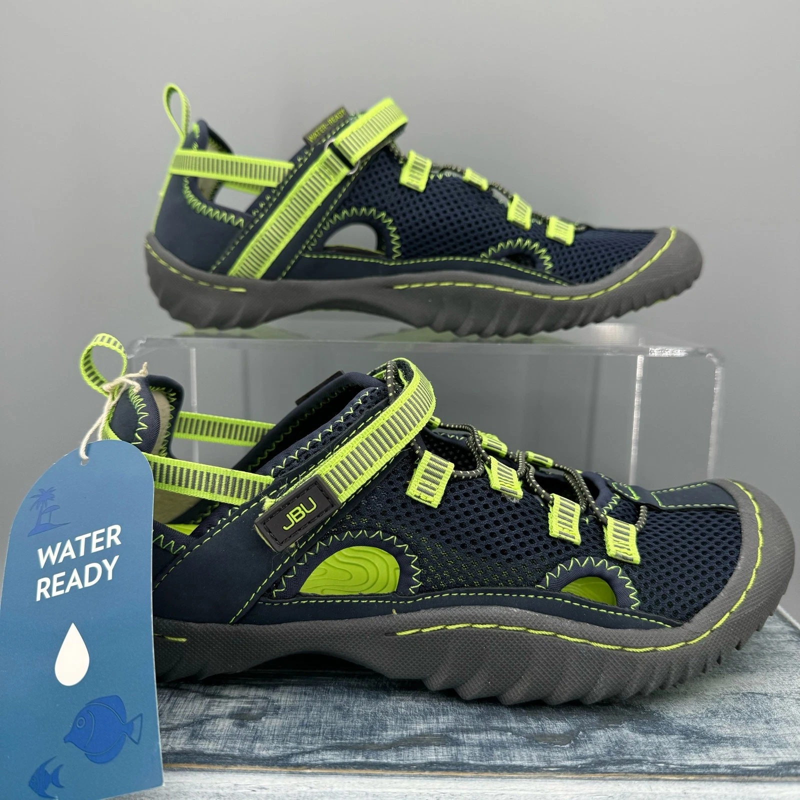 JORDAN NUOVE scarpe JBU Tahoe donna MJ pronte all'acqua taglia 6 5