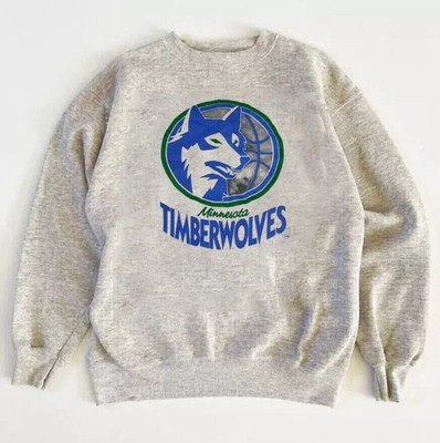 Vintage 90s Minnesota Timberwolves Retro Logo Sweatshirt AN61148