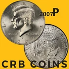 2007-P United States Kennedy Half Dollar - KM#A202b - (BU) - HD07P