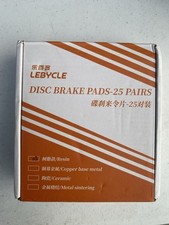 25 Pair Resin MTB Bike Disc Brake Pads LE-O3R For Shimano M515 M525 M395 M445