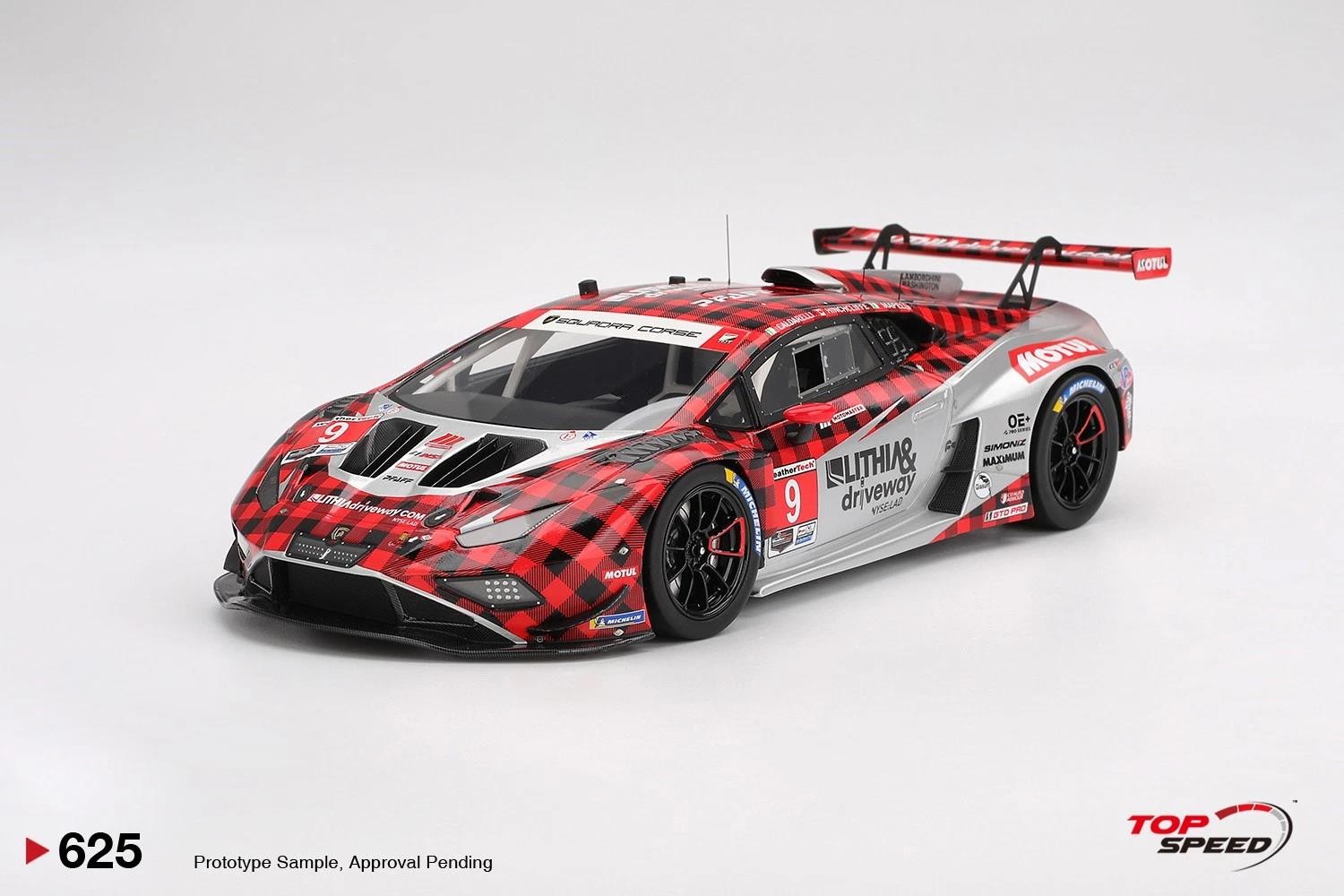 Lamborghini Huracan GT3 Evo2 #9 PFAFF Motorsports Sebring 1:18 Topspeed TS0625