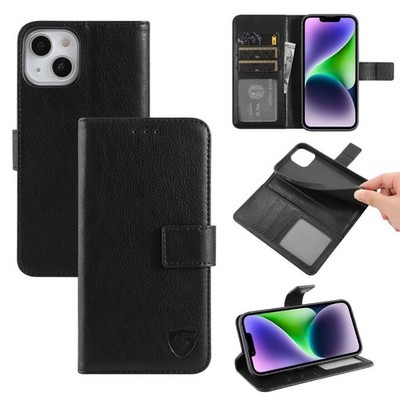 Galaxy A56/A55/A54/A17/A07 Premium Leder Flip Wallet Kartenfach Hülle Cover