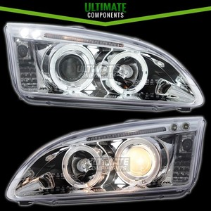 Black Euro-Style Clear Headlights For Ford Focus MK2 2005-2008 (Sedan/Hatch/Wagon) – LHD